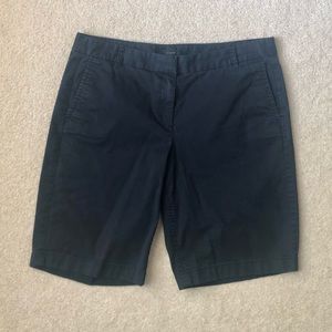 J Crew Cotton/Spandex Dark Navy Color Shorts